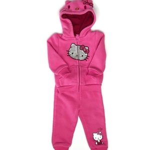 6/9 Months Baby Girl Hello Kitty 2 Piece Outfut